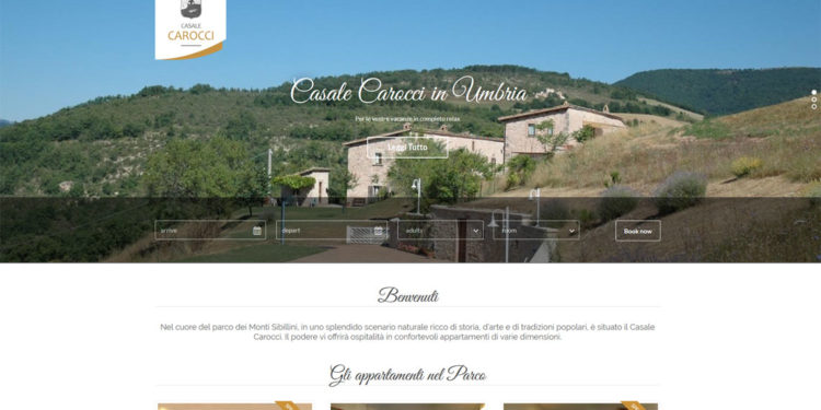 Casale Carocci nuovo sito web