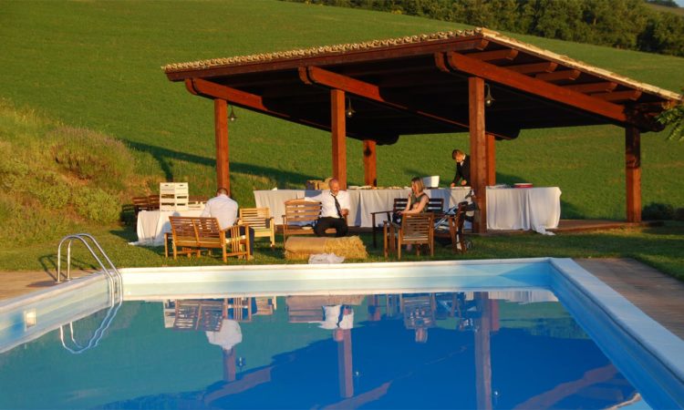 Piscina agriturismo Umbria