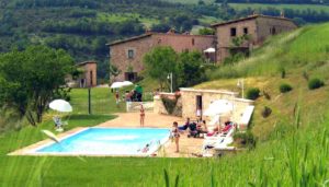 Piscina agriturismo Umbria